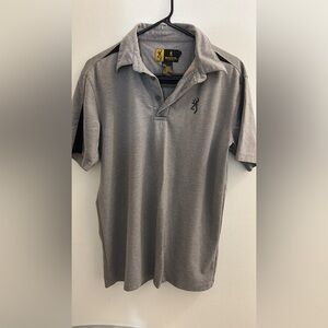 Browning Charcoal Polo Shirt